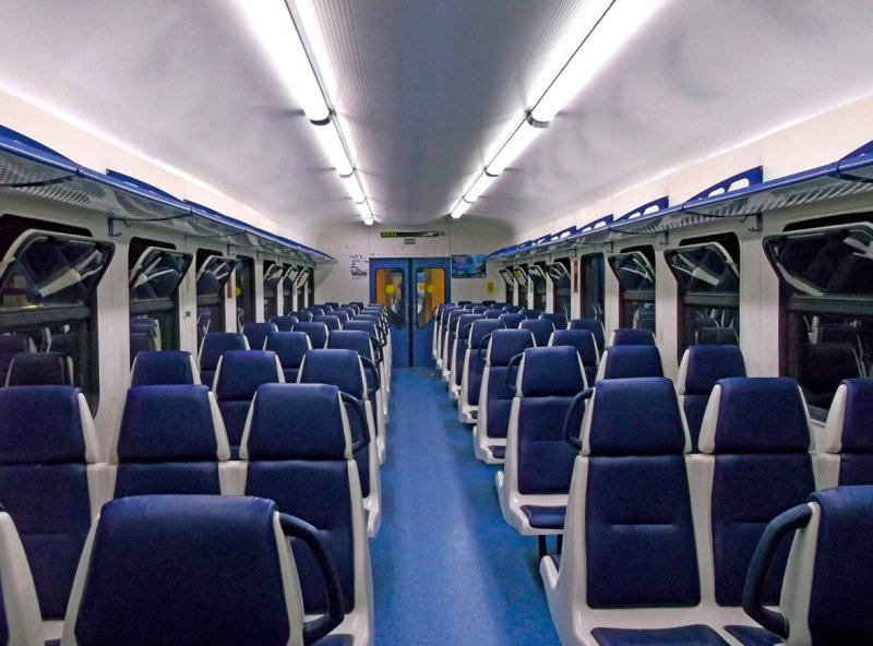 Новая электричка Ласточка