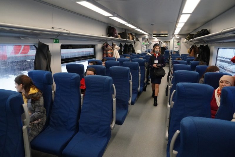 Скоростной поезд Ласточка Сочи