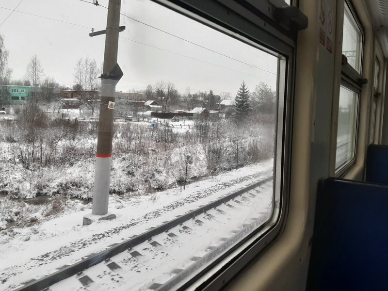 Из окна электрички