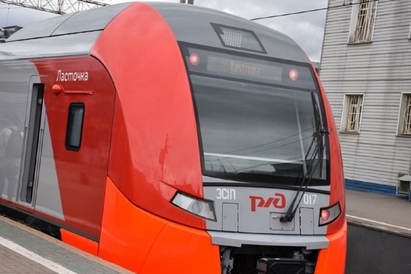 Поезд Ласточка Минск