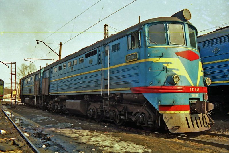 Пассажирский тепловоз тэ7