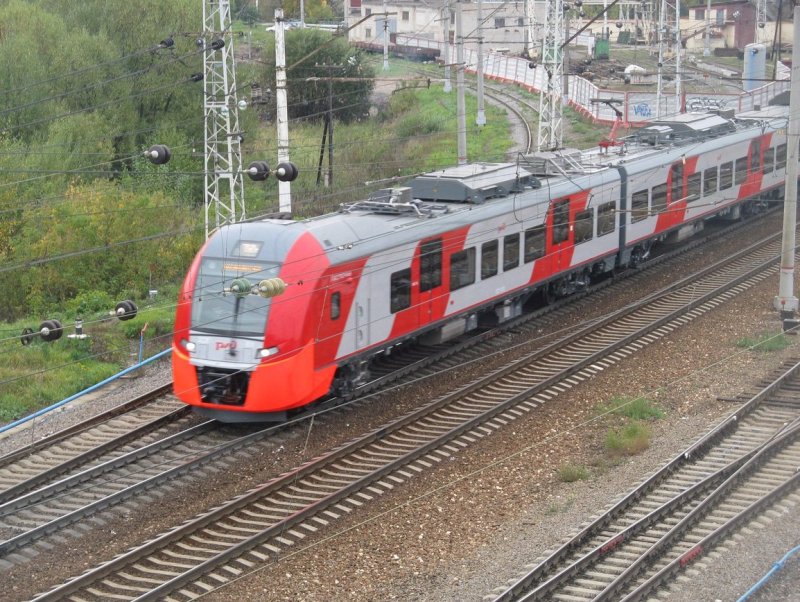 Эс2г скоростной электропоезд Ласточка