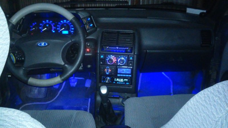 Подсветка салона ВАЗ 2114 Mercedes