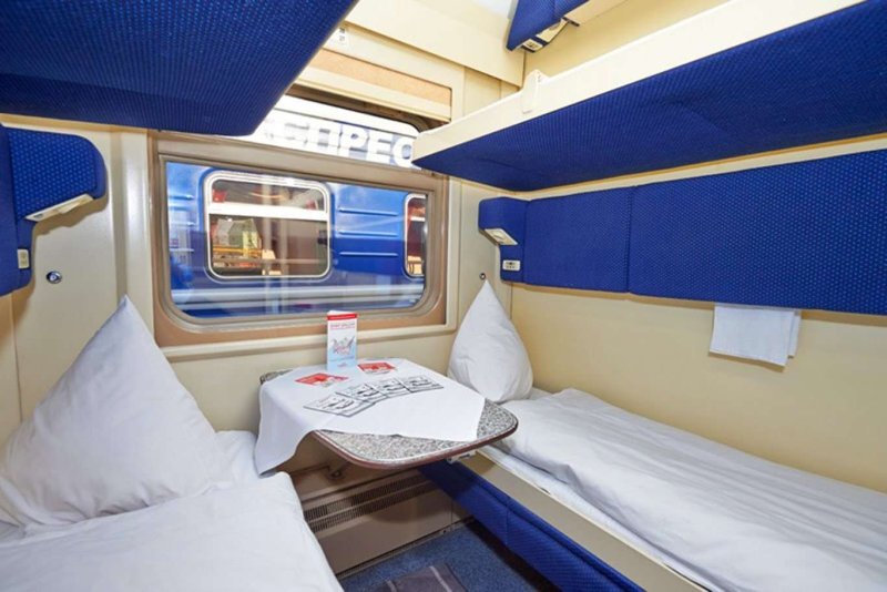 Поезд Таврида купе 2к