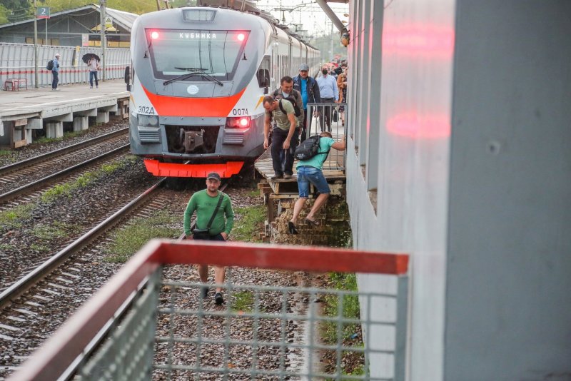 Славянский бульвар платформа МЦД