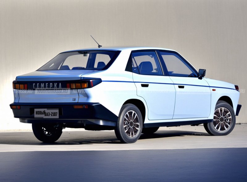 ВАЗ 2107 белая новая