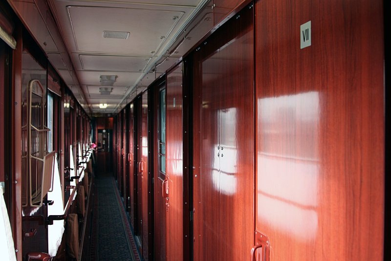 Вагон Аммендорф внутри