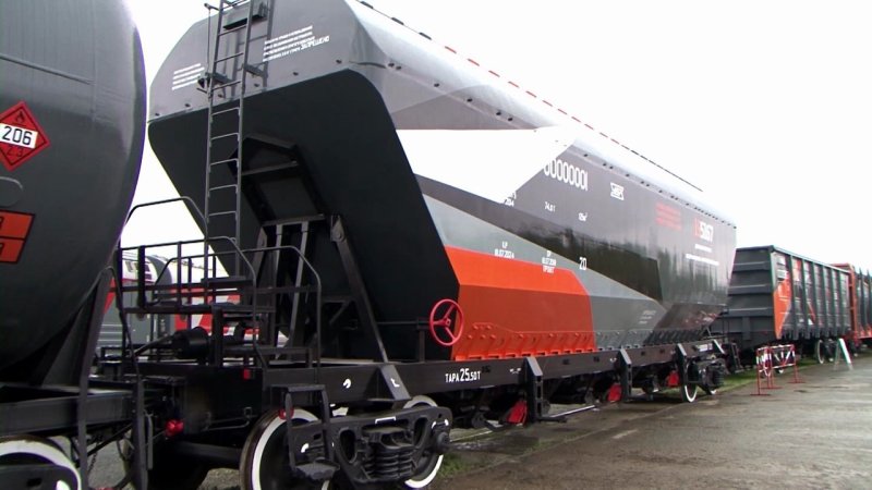 Грузовые вагоны РЖД УВЗ