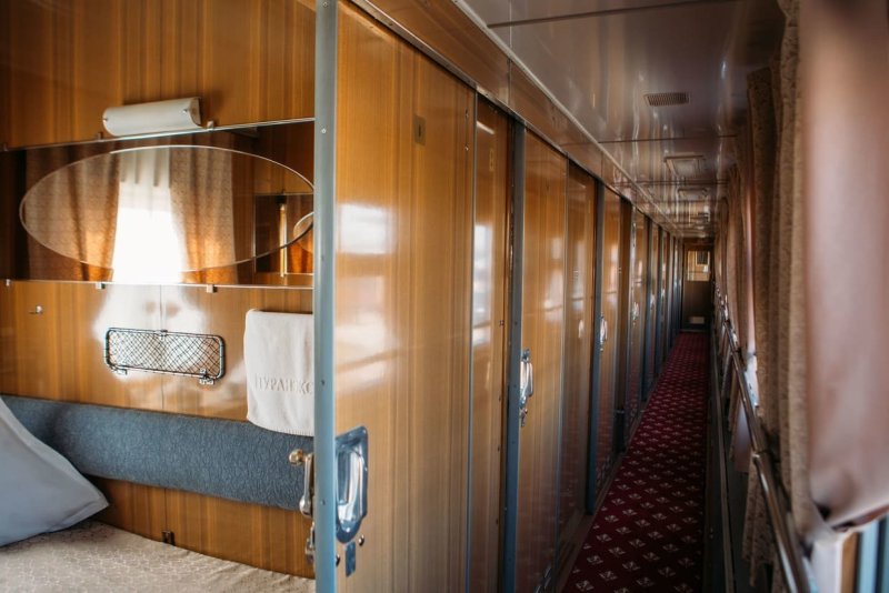Поезд indian Pacific купе