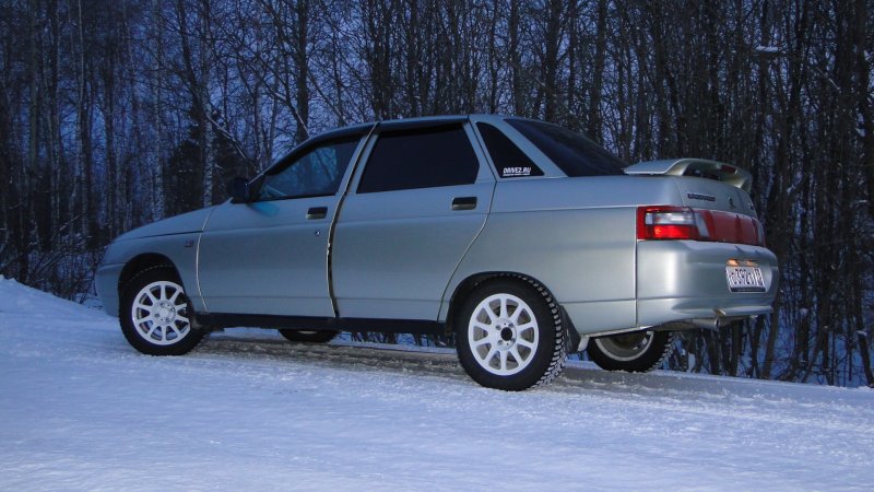 ВАЗ 2110 драйва черная