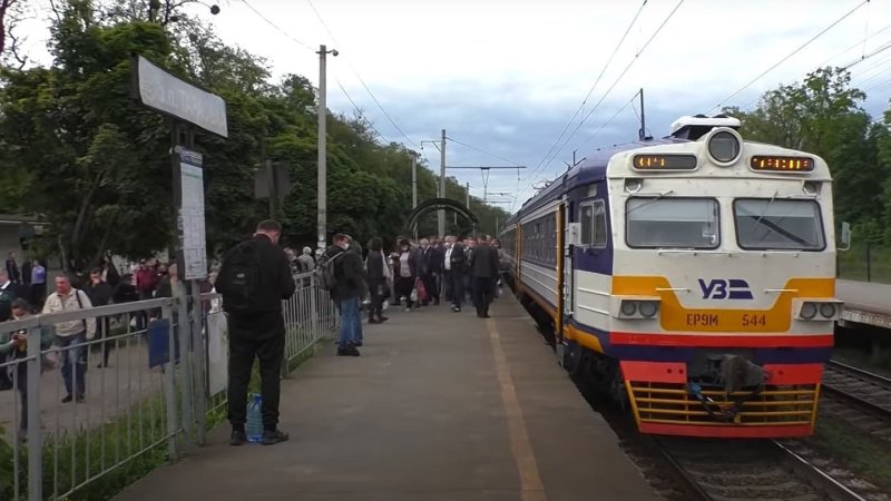 Киевская электричка