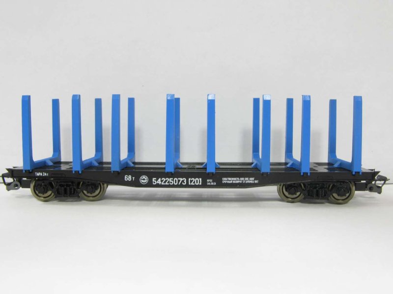 Платформа-лесовоз вагона