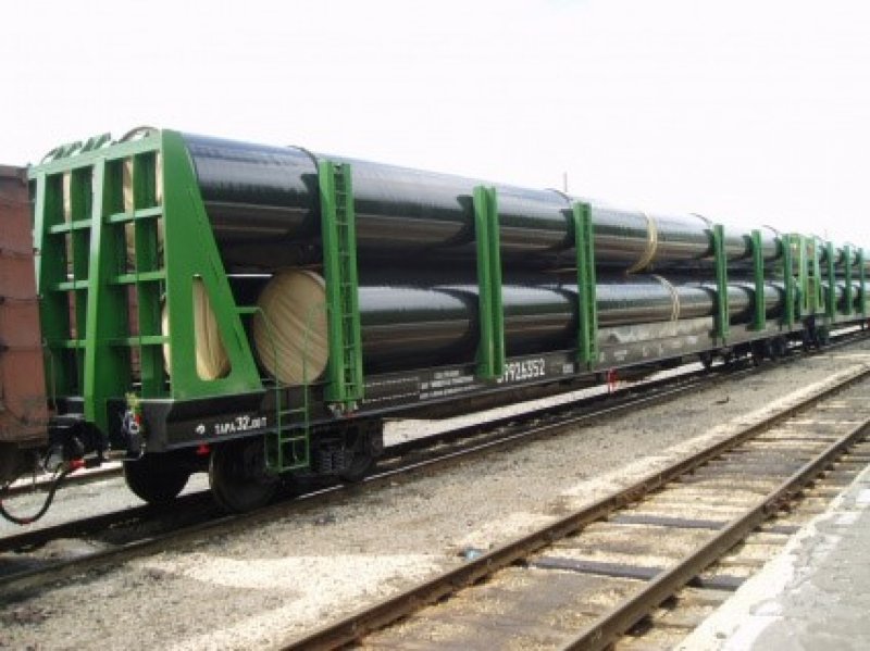 Платформа трубовоз 13-1163