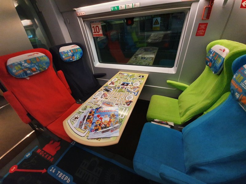 Вагон 10 Сапсан эконом плюс