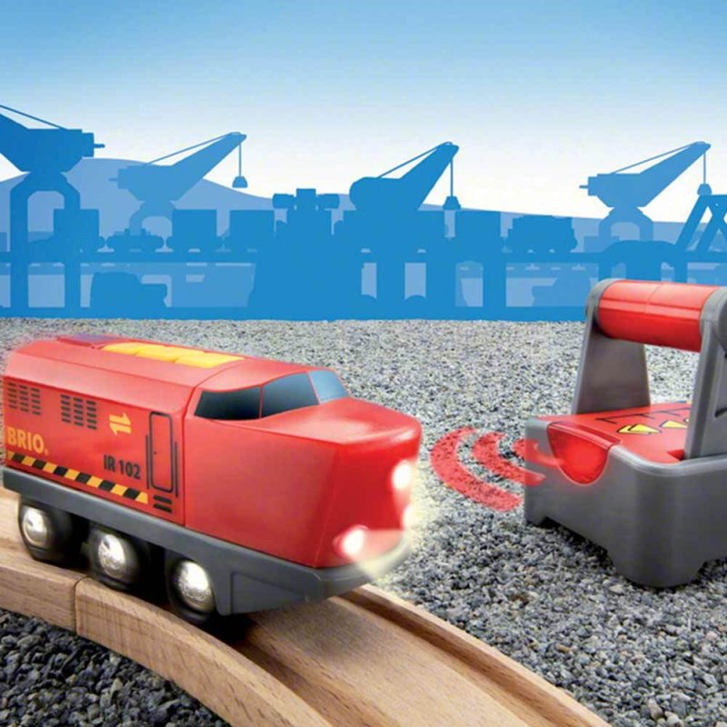 Brio Локомотив с пультом Ду, 33213