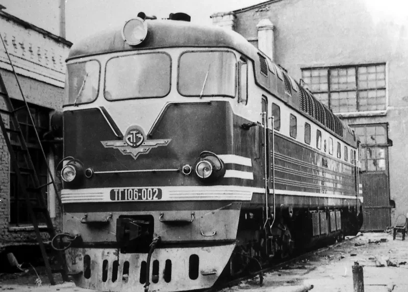 Тг105 тепловоз
