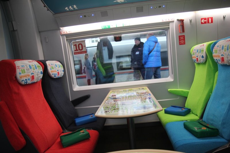 Вагон 10 Сапсан семейный