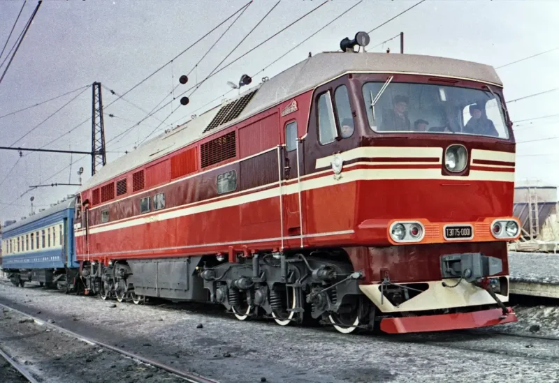 Тепловоз тэп70 СССР