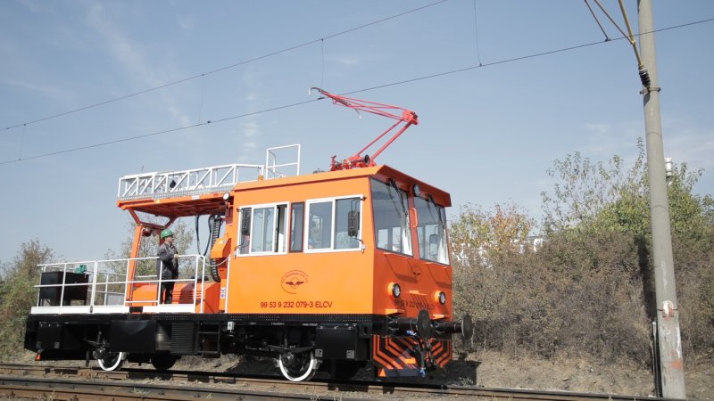 Дрезина с краном АГМ 3070