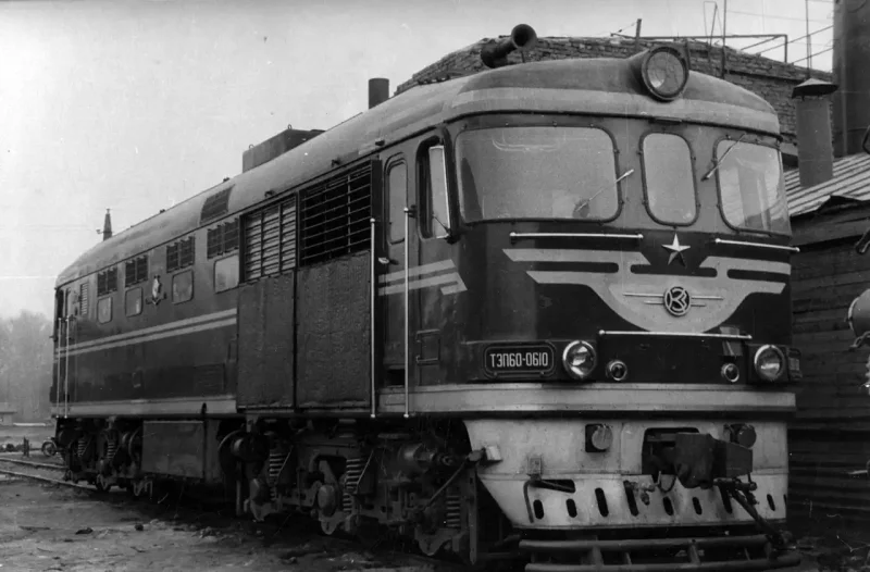 Тэп60 тепловоз двухсекционный