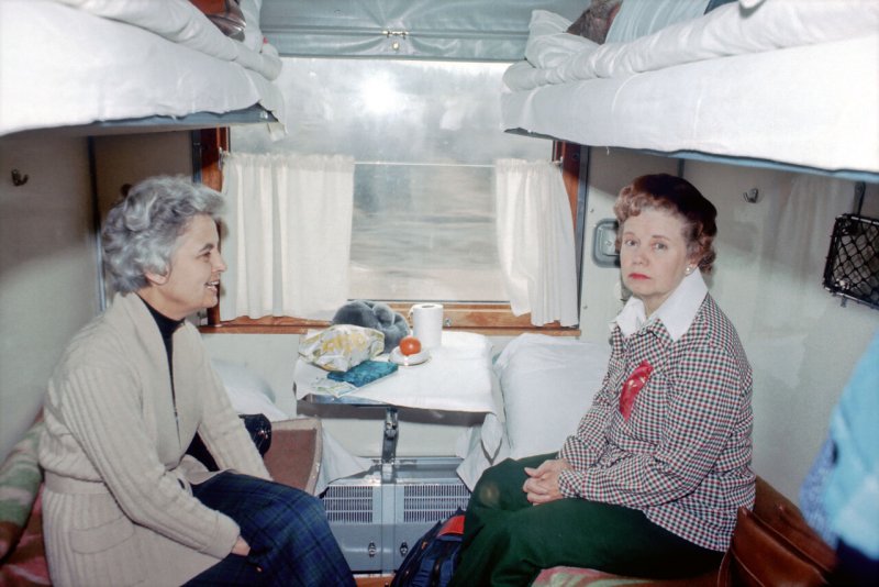 Купе поезда 1980 СССР