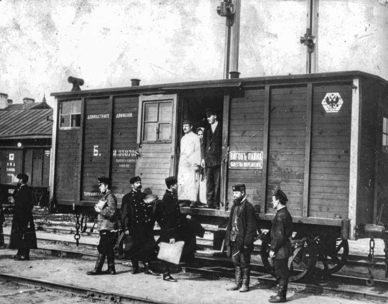 Вагоны Петербурго-Варшавской железной дороги