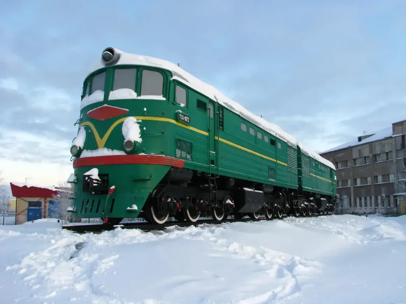 Тепловоз для гравировки
