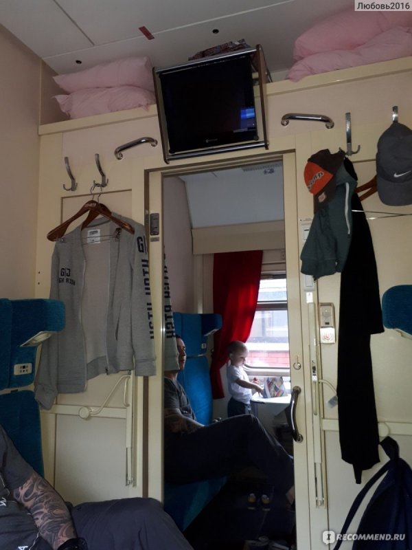 Поезд 12 Москва Анапа купе