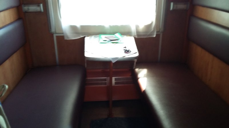 Спальный пассажирский вагон открытого типа