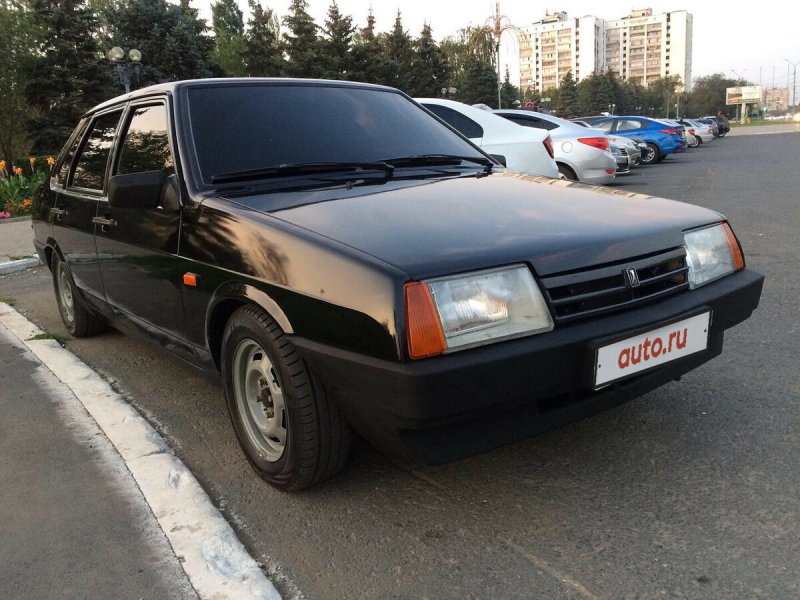 Лада 21099 черная