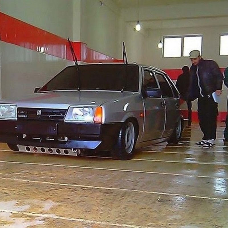 Лада 21099 черная