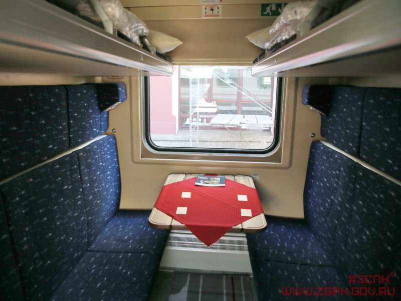 Вагоны купе РЖД 2020