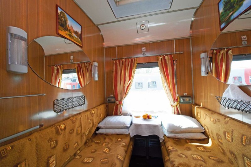 Поезд Вятка вагон св