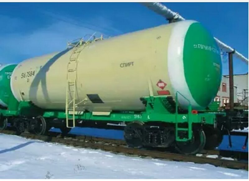 Цистерна для перевозки спирта модели 15-1213-01