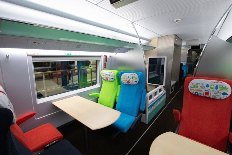 Поезд Ласточка вагон 2п