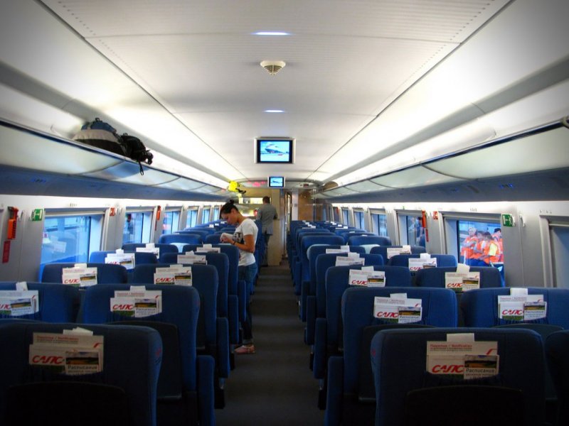 Сапсан 10 вагон