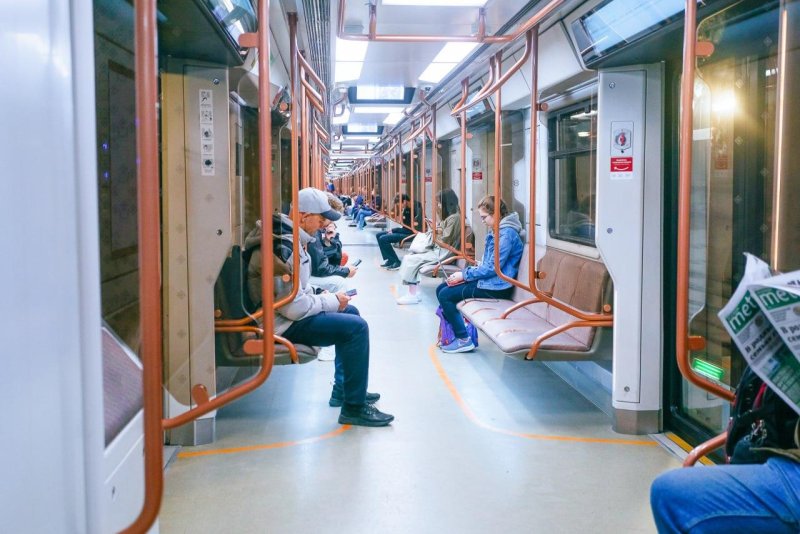 Метропоезд Москва 2020