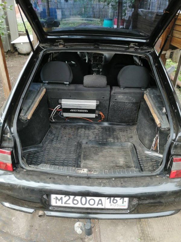 ВАЗ 2112 открытый багажник