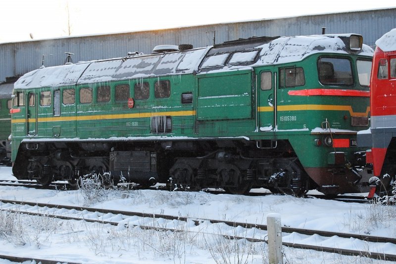 Тепловоз м62 на колесах