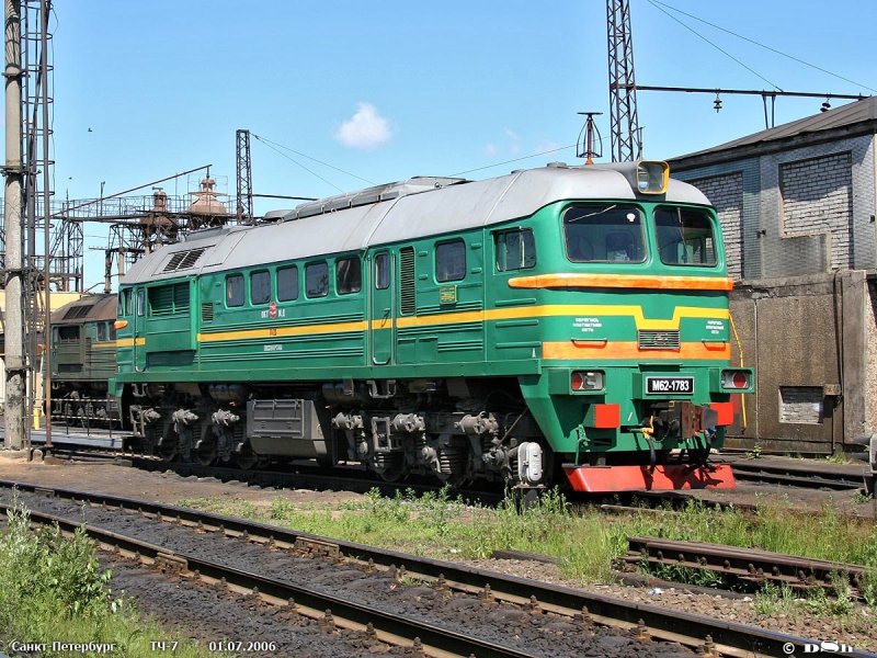 Тепловоз м62 экспорт
