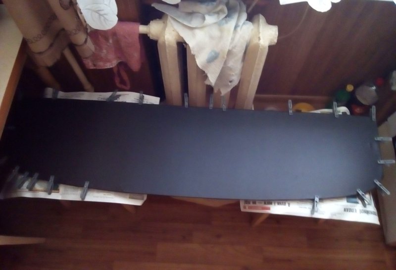 Задняя полка на ВАЗ 2105 под 2 динамика