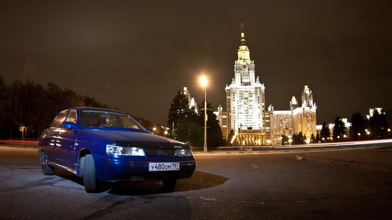 ВАЗ 2110 синяя БПАН