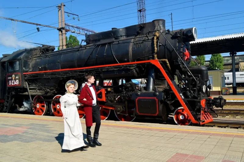 Ретро поезд Воронеж Рамонь