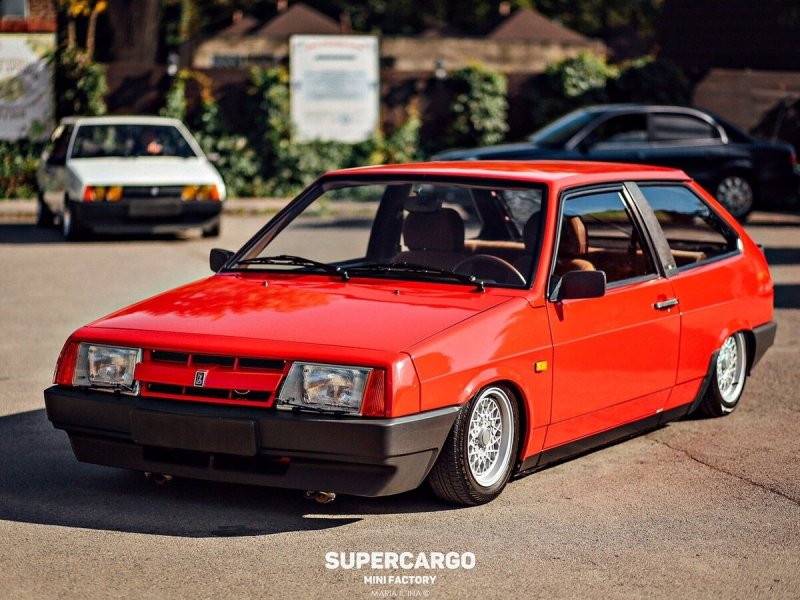 ВАЗ 2108 стенс красная