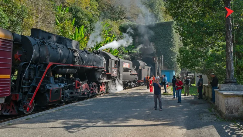 Паровоз Адлер Гагры