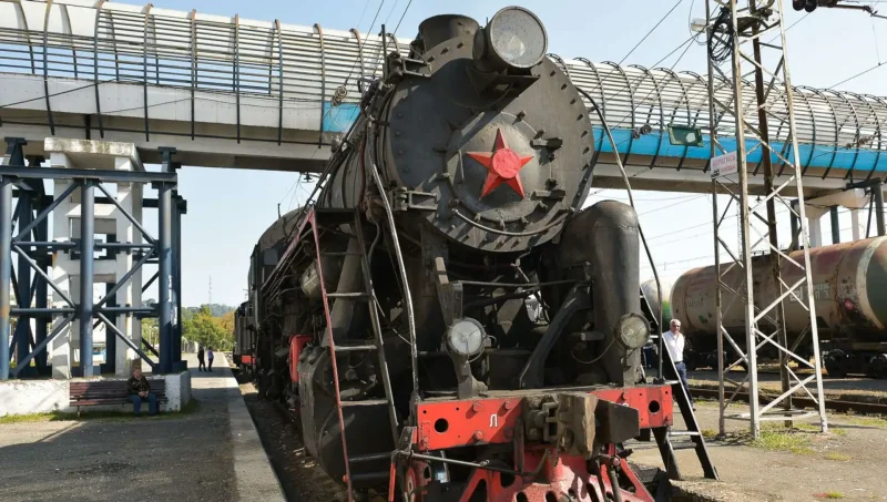 Ретро поезд Туапсе Сухуми