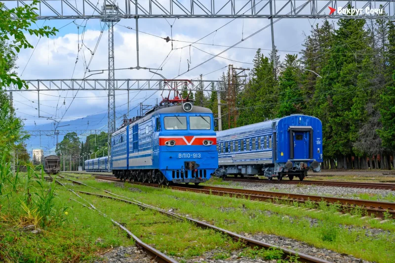 Адлер Гагра ретропоезд