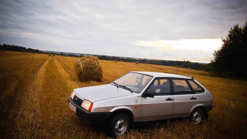 Лада 2109 серая