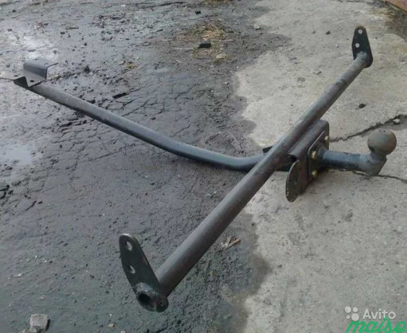ВАЗ 2107 снизу фаркоп