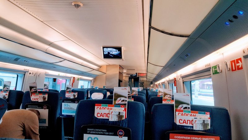 Сапсан вагон 10 эконом+